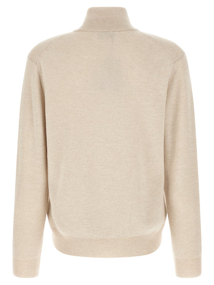 Beige Cashmere Sweatshirt