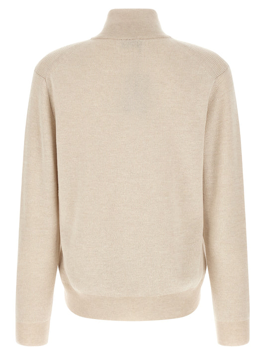 Beige Cashmere Sweatshirt