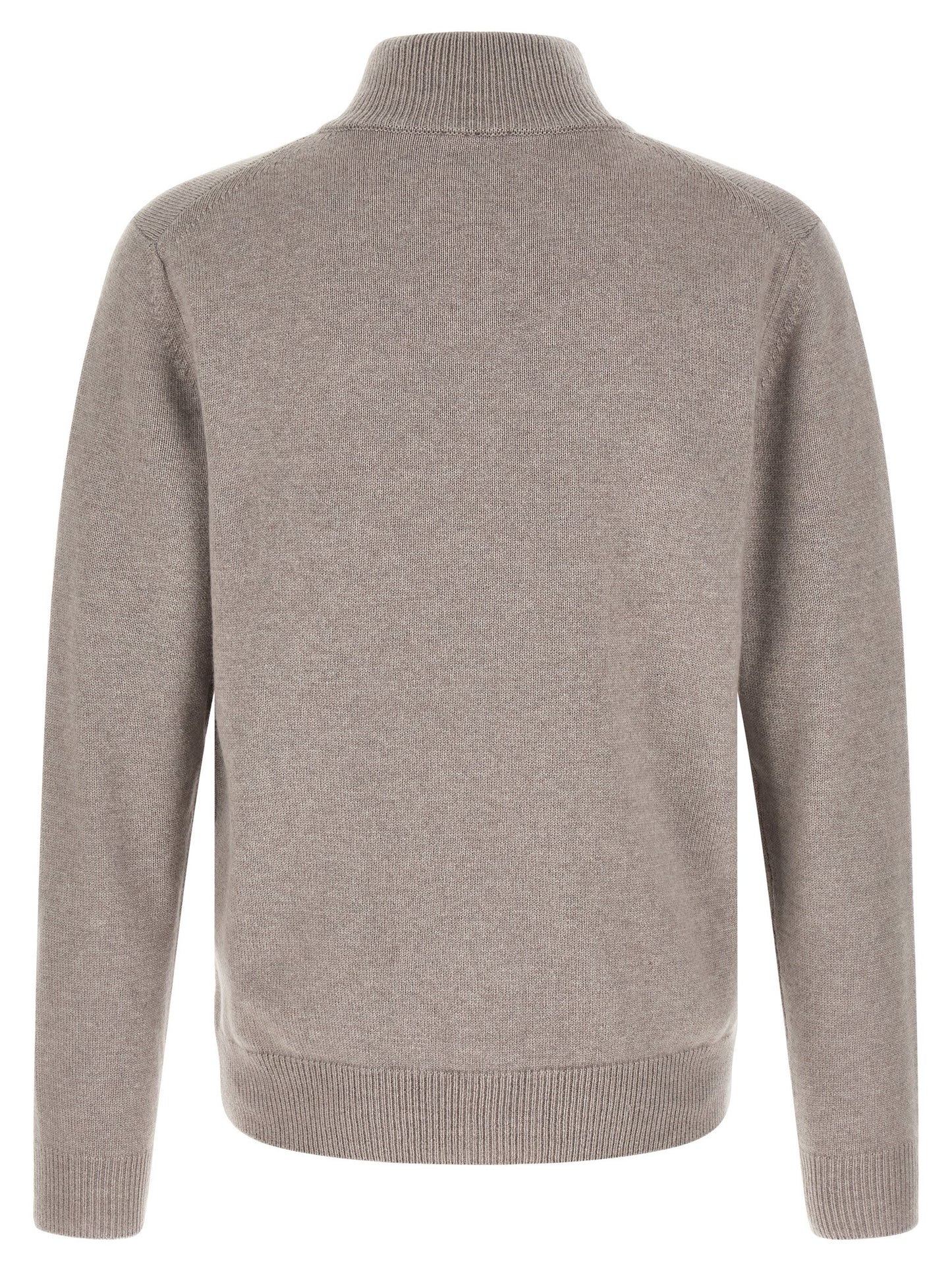 Beige Cashmere Cardigan