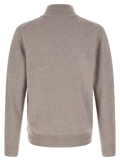 Beige Cashmere Cardigan