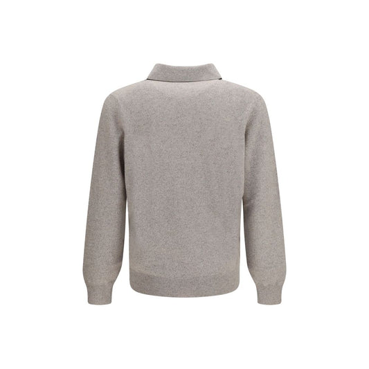 Gray Cashmere Sweatshirt