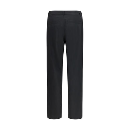 Black Polyester Pants