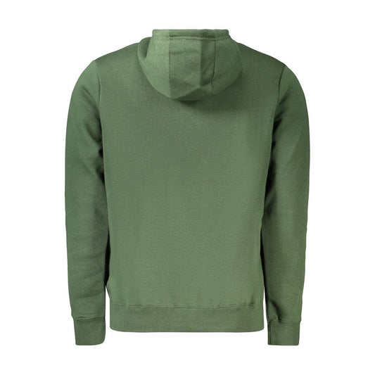 Green Cotton Mens Sweatshirt