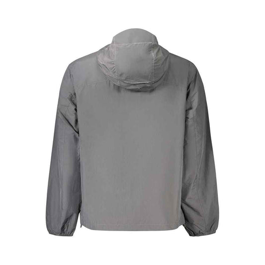 Gray Polyamide Men's Jacket