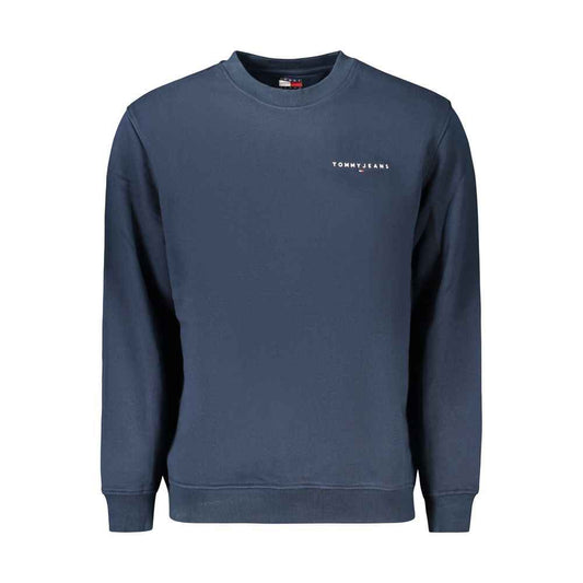 Blue Cotton Men's Sweatshirt