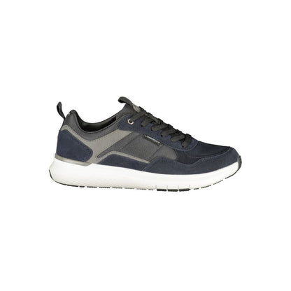 Blue Polyurethane Men's Sneaker