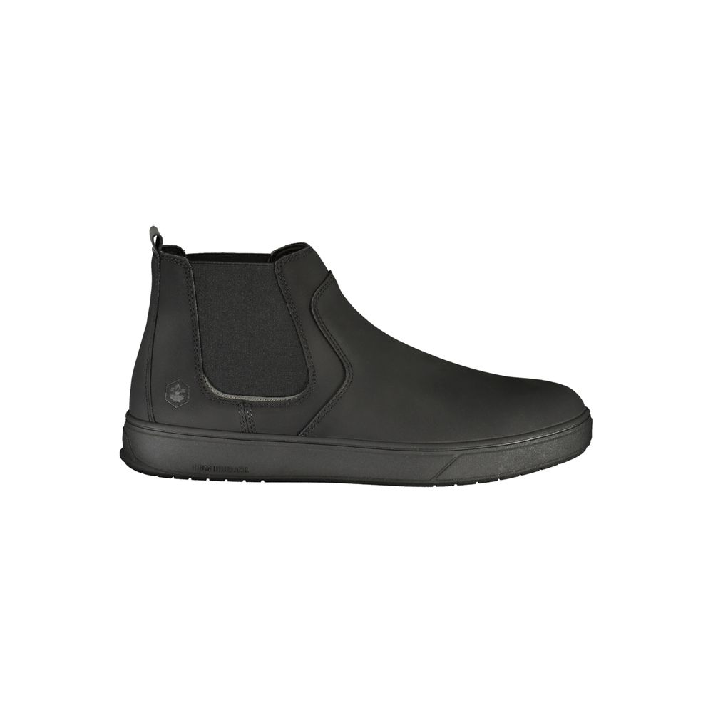 Nero Polyester Uomo Boot