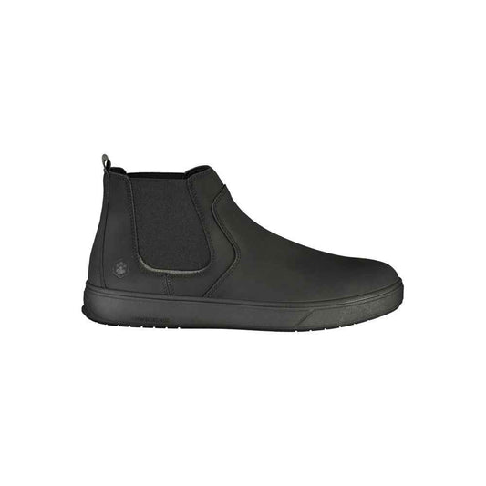 Nero Polyester Uomo Boot