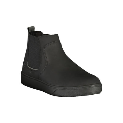 Nero Polyester Uomo Boot