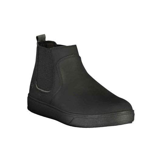 Nero Polyester Uomo Boot