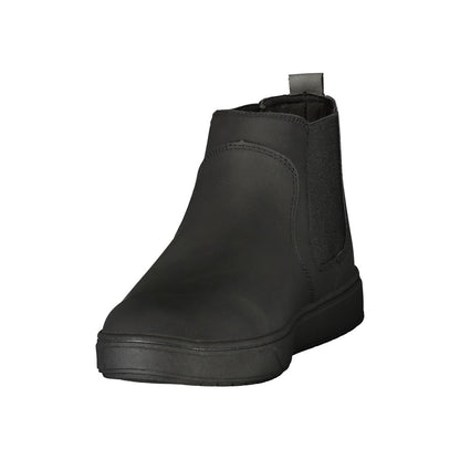 Nero Polyester Uomo Boot
