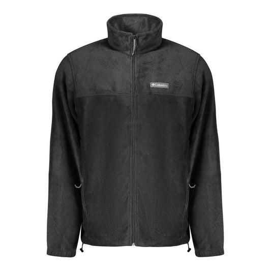 Black Polyester Men's Sweatshirt