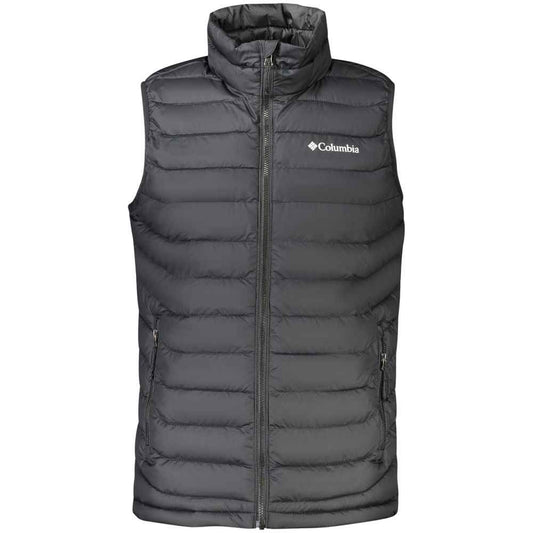 Black Polyester Men's Jacket