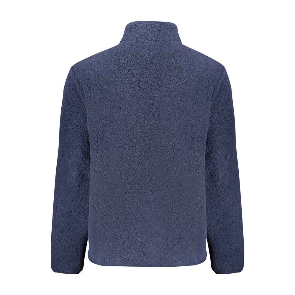 Blue Polyester Men's Sweatshirt