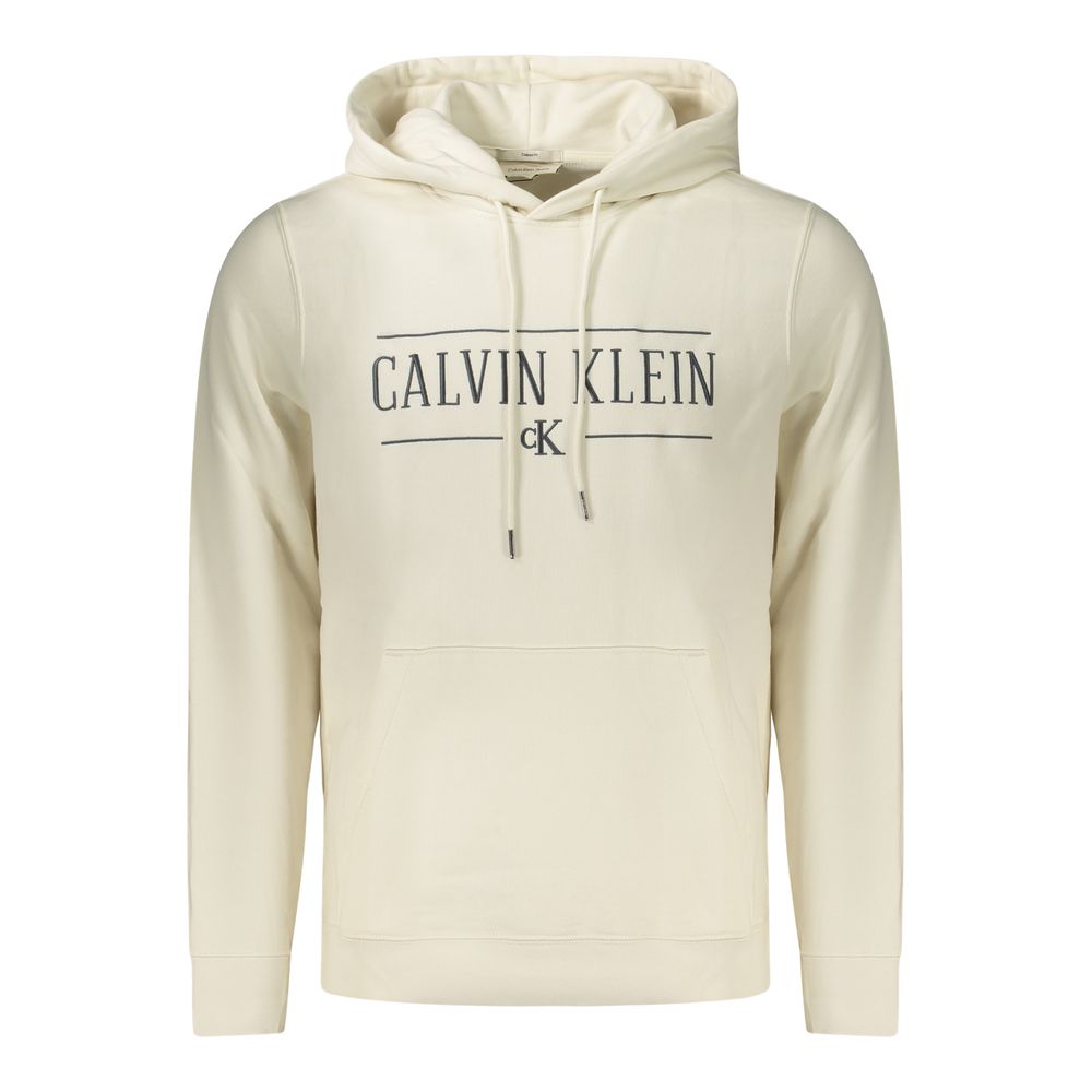 White Cotton Men's Sweatshirt