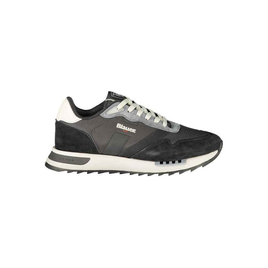 Nero Poliuretano Uomo Sneaker