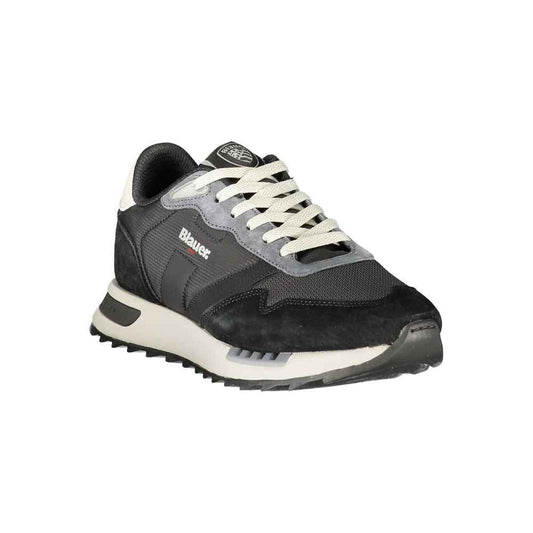 Nero Poliuretano Uomo Sneaker
