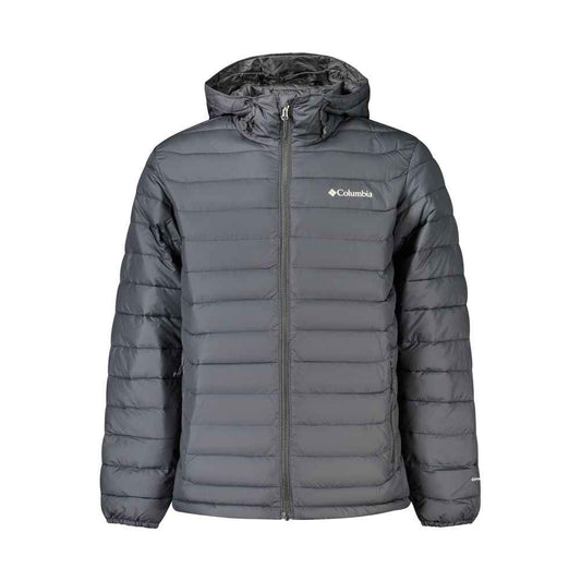 Black Polyester Men's Jacket