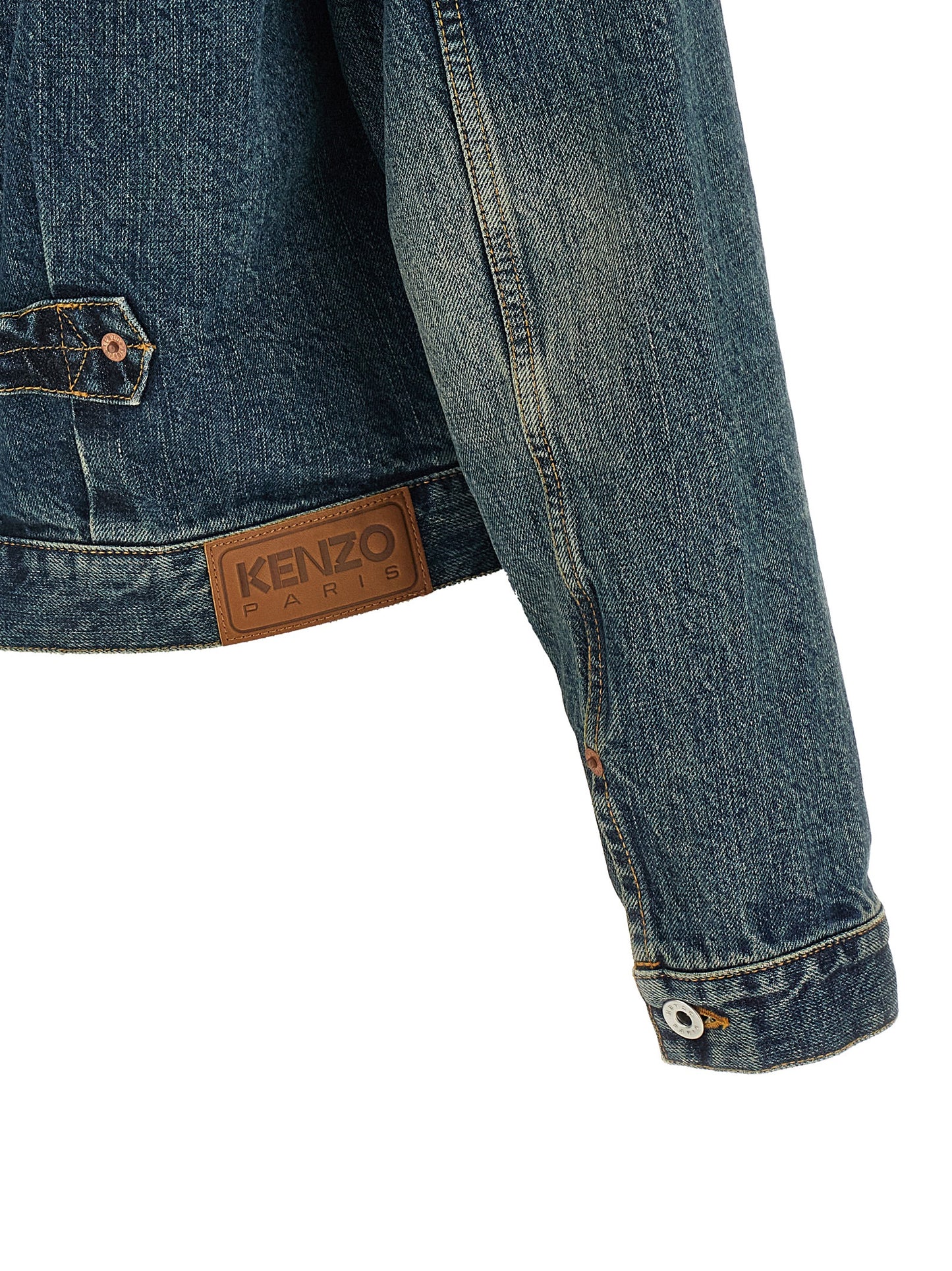 Blue Cotton Denim Jacket