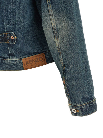 Blue Cotton Denim Jacket