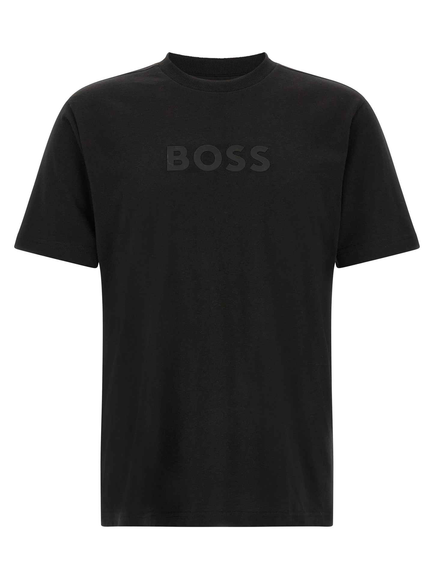 Black Cotton T-Shirt