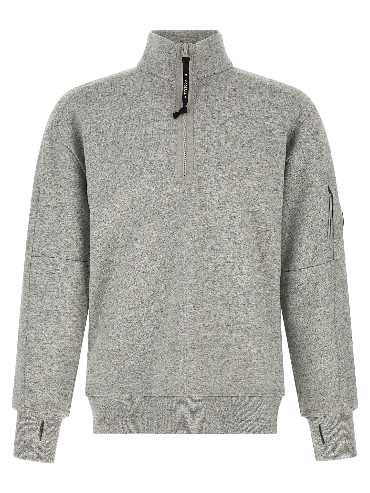 Gray Cotton Sweatshirt