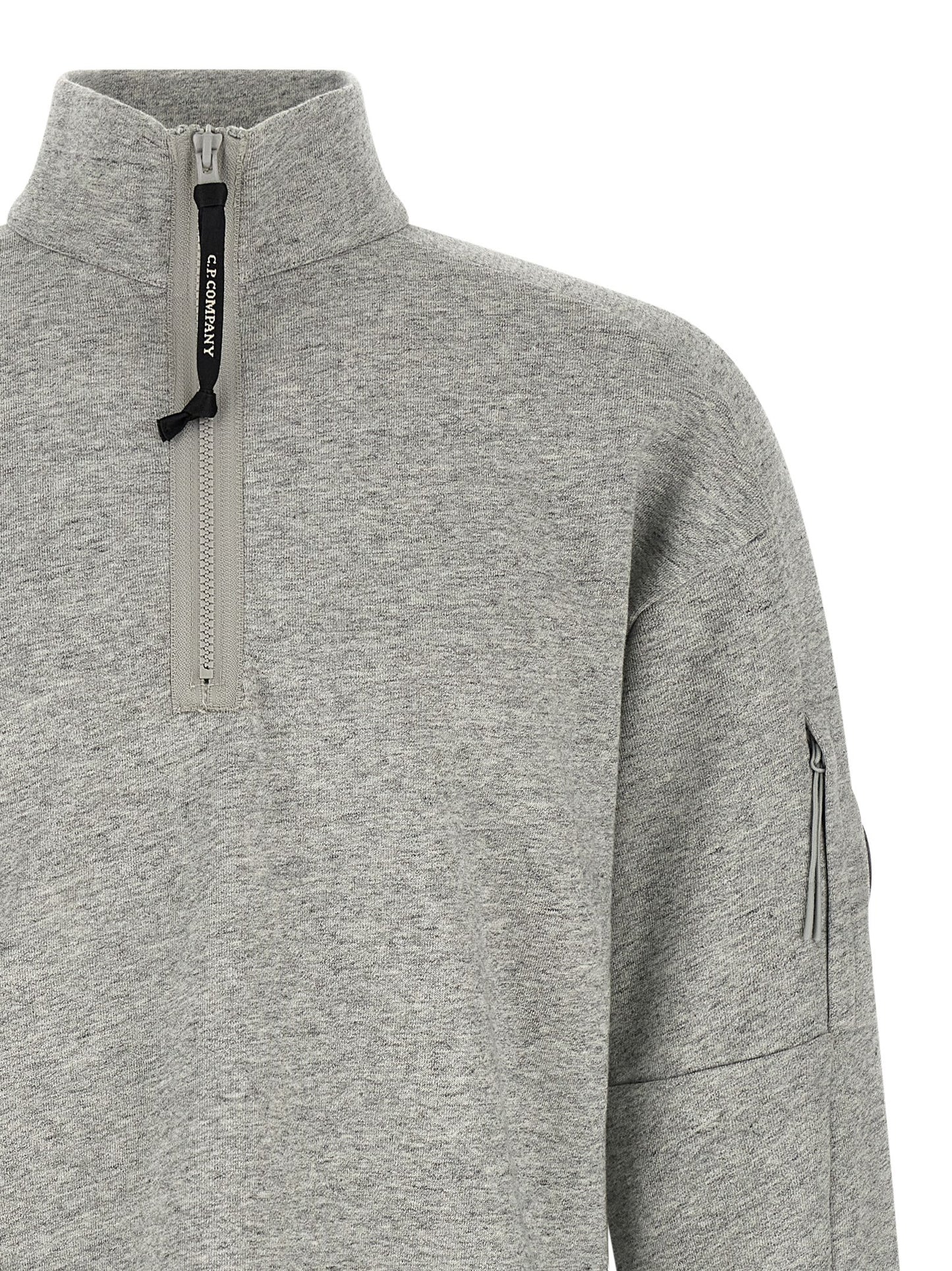 Gray Cotton Sweatshirt