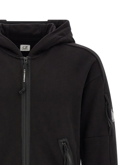 Black Cotton Sweatshirt