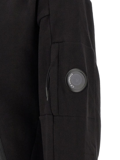 Black Cotton Sweatshirt