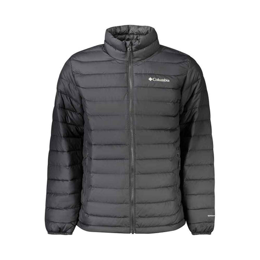 Black Polyester Men's Jacket