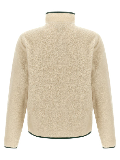 Beige Polyester Full-Length Jacket