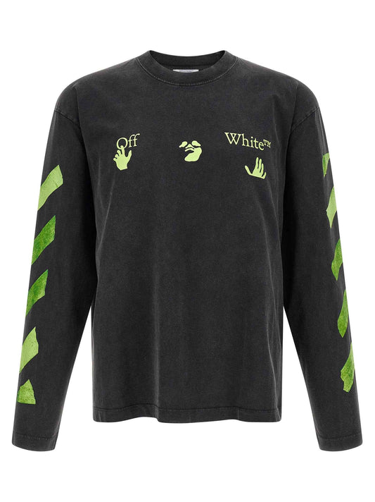 Black Cotton T-Shirt