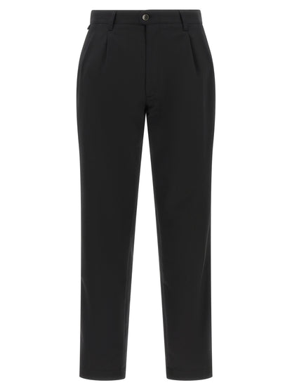 Black Polyester Dress Pants