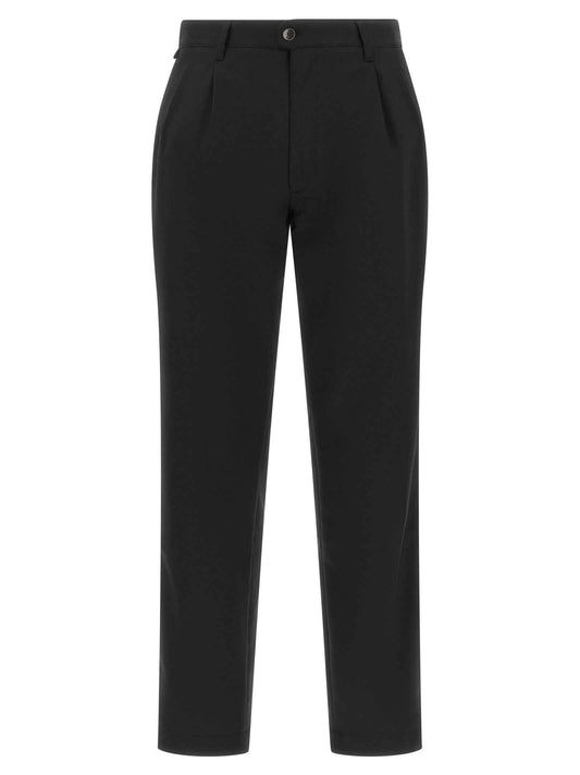 Black Polyester Dress Pants