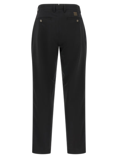 Black Polyester Dress Pants