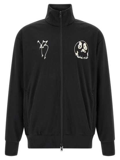 Black Polyethylene Sweatshirt