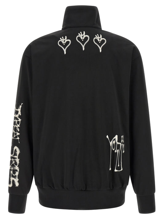 Black Polyethylene Sweatshirt