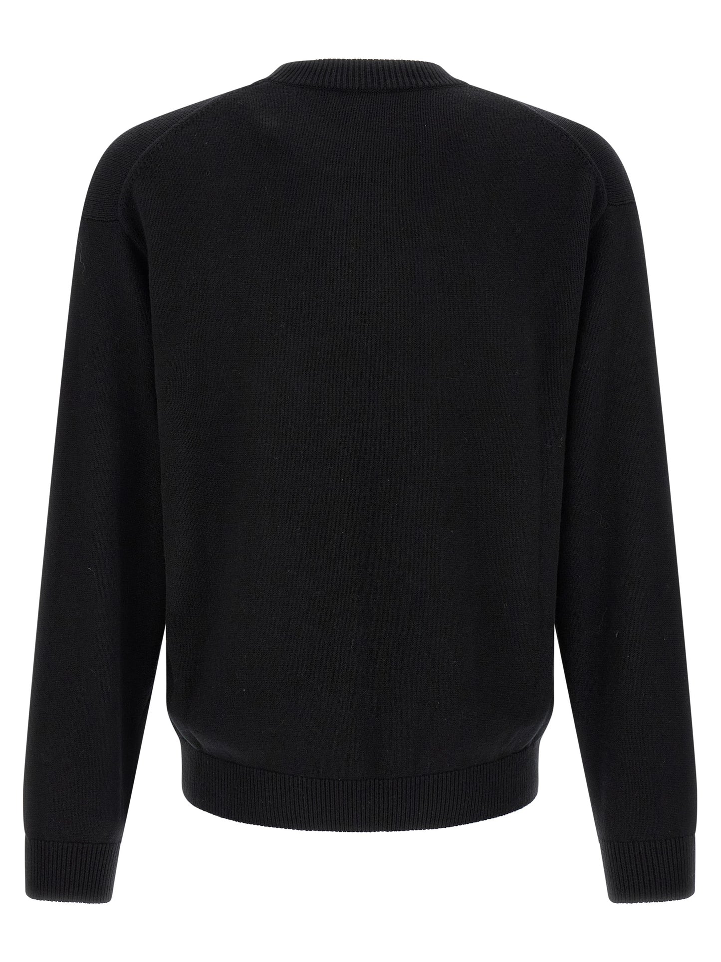 Black Cotton Sweatshirt