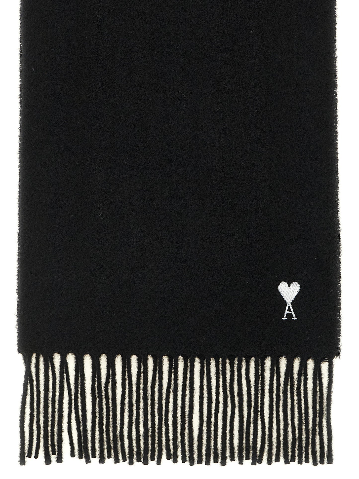 Black Wool Scarf