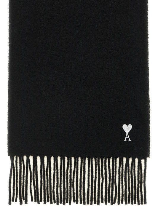 Black Wool Scarf
