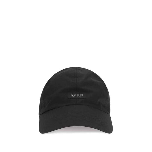 Black Cotton Cap (Baseball Hat)