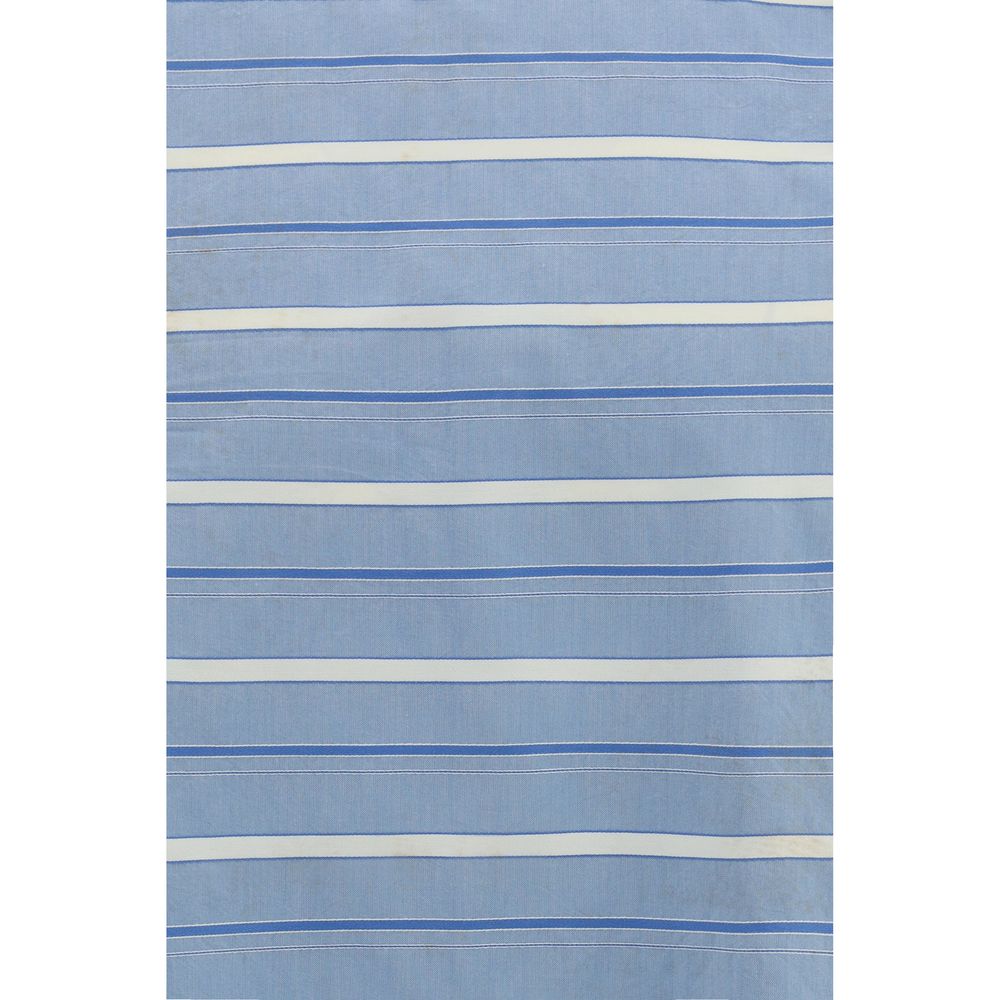 Blue Cotton Pattern Shirt