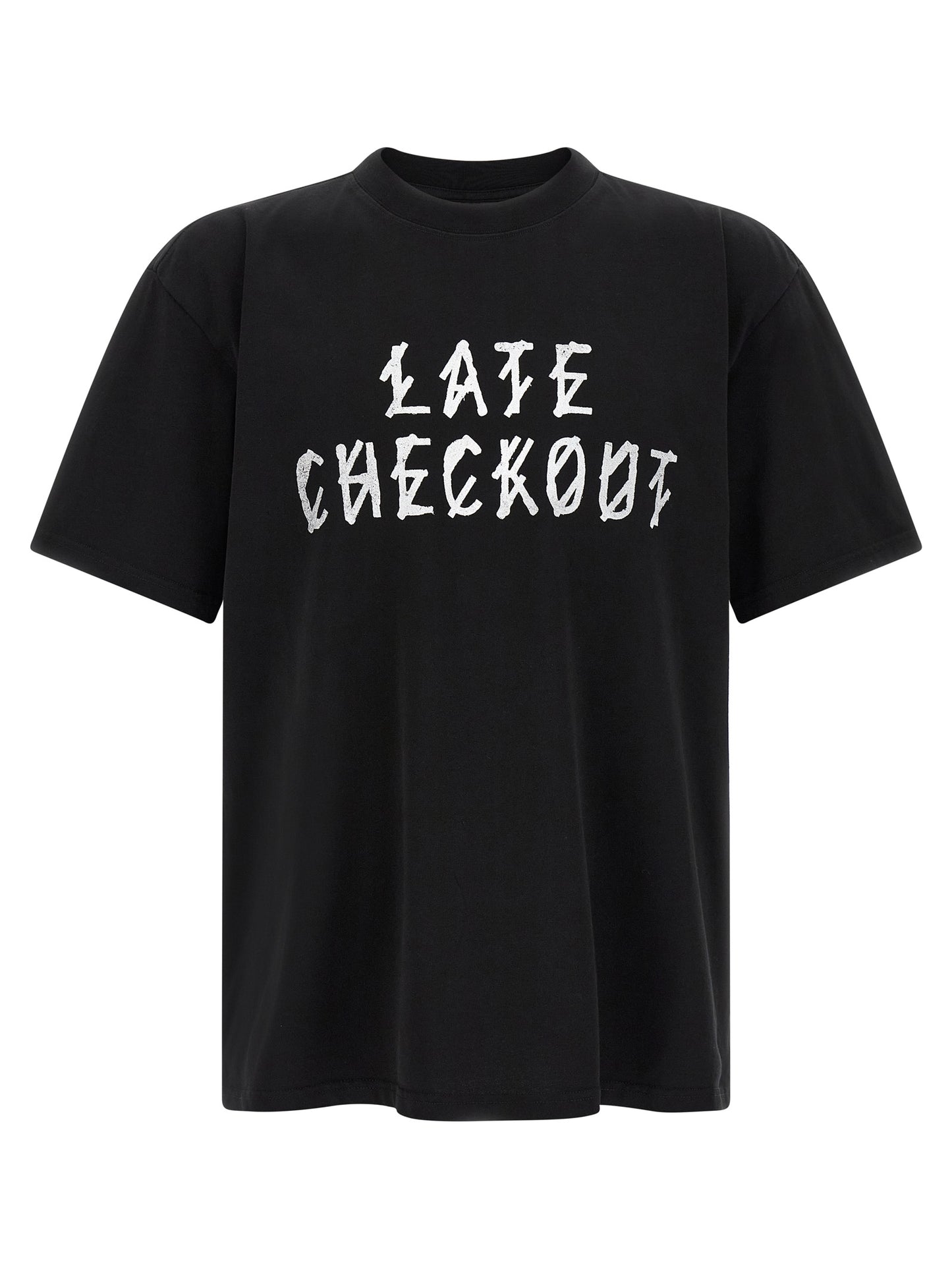 Black Cotton T-Shirt