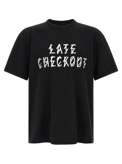 Black Cotton T-Shirt