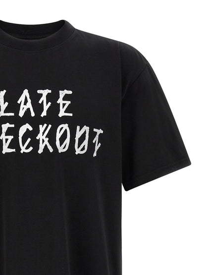 Black Cotton T-Shirt