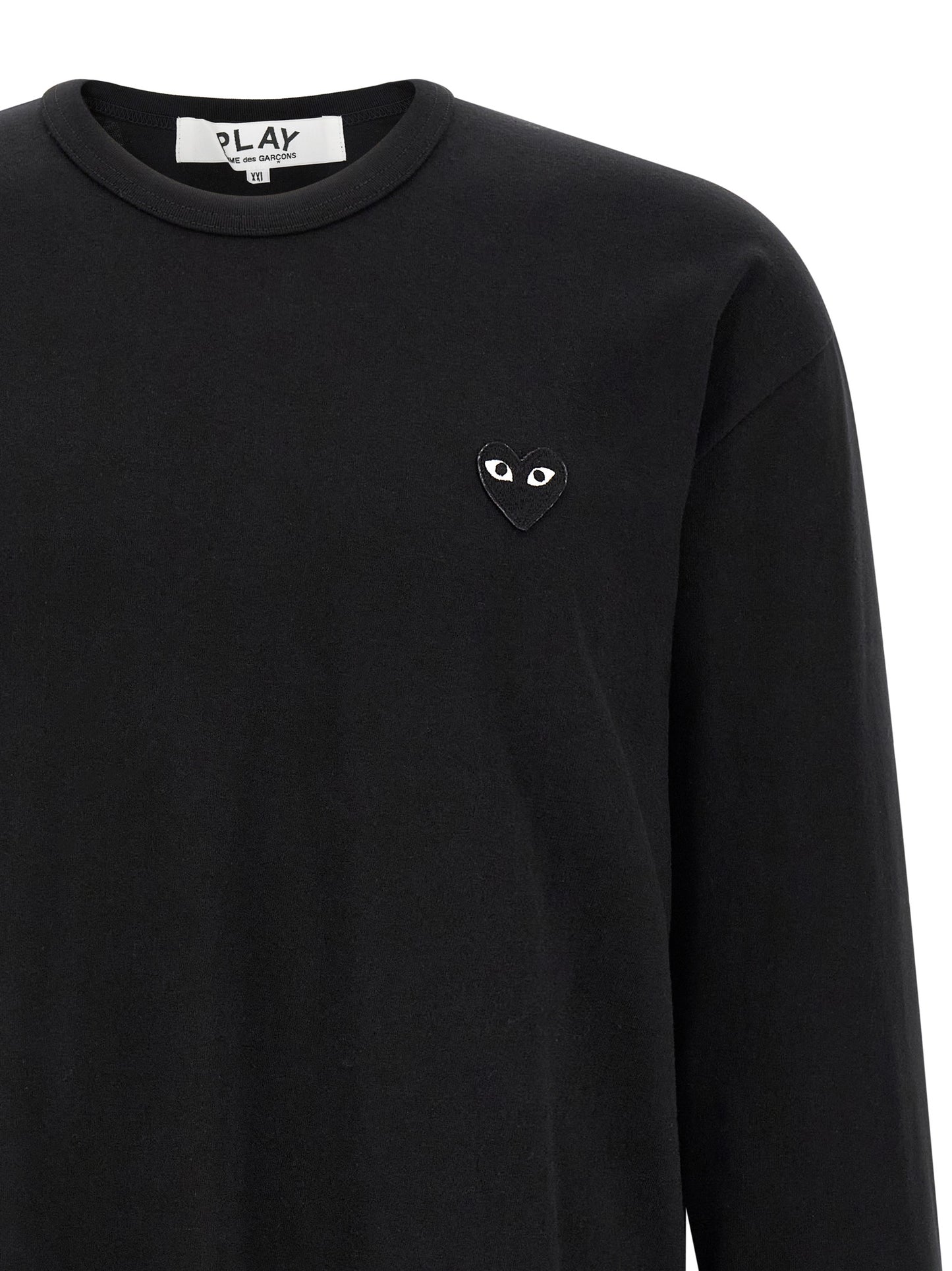 Black Cotton T-Shirt