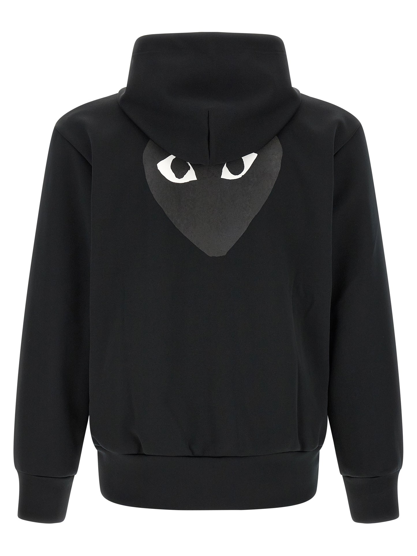 Black Polyester Cardigan