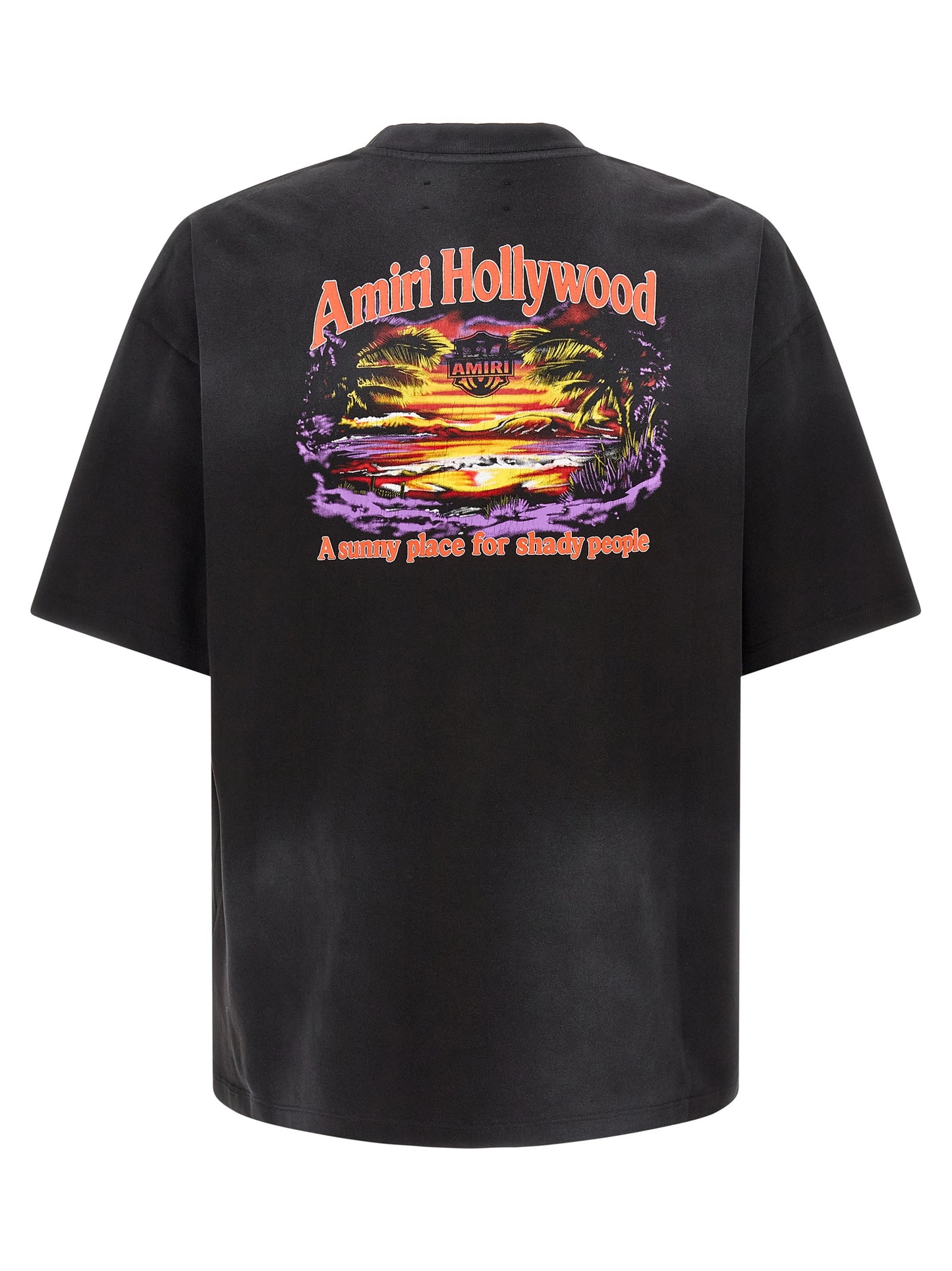 Black Cotton T-Shirt