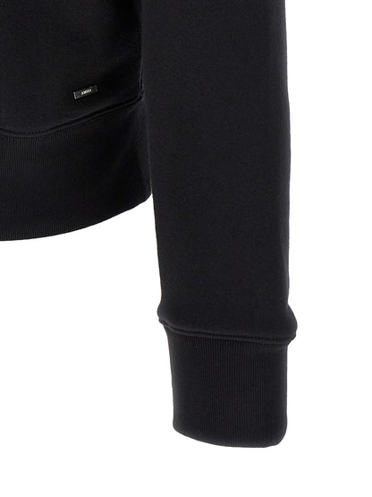 Black Cotton Sweatshirt