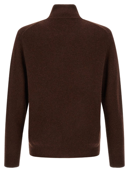 Brown Cashmere Cardigan